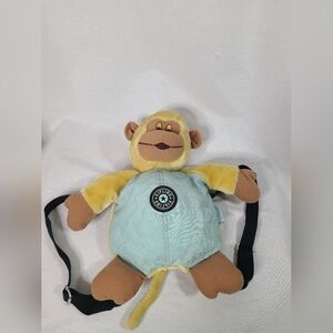 KIPLING Monkey Rucksack Plush Toy/backpack Vintage- HTF